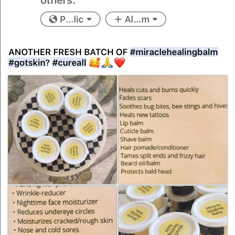 ❤️🩹BEST IN BEAUTY PICK!❤️🩹Thank you 🙏 gift 🎁 set #miraclehealingbalm - Picture 1 of 14